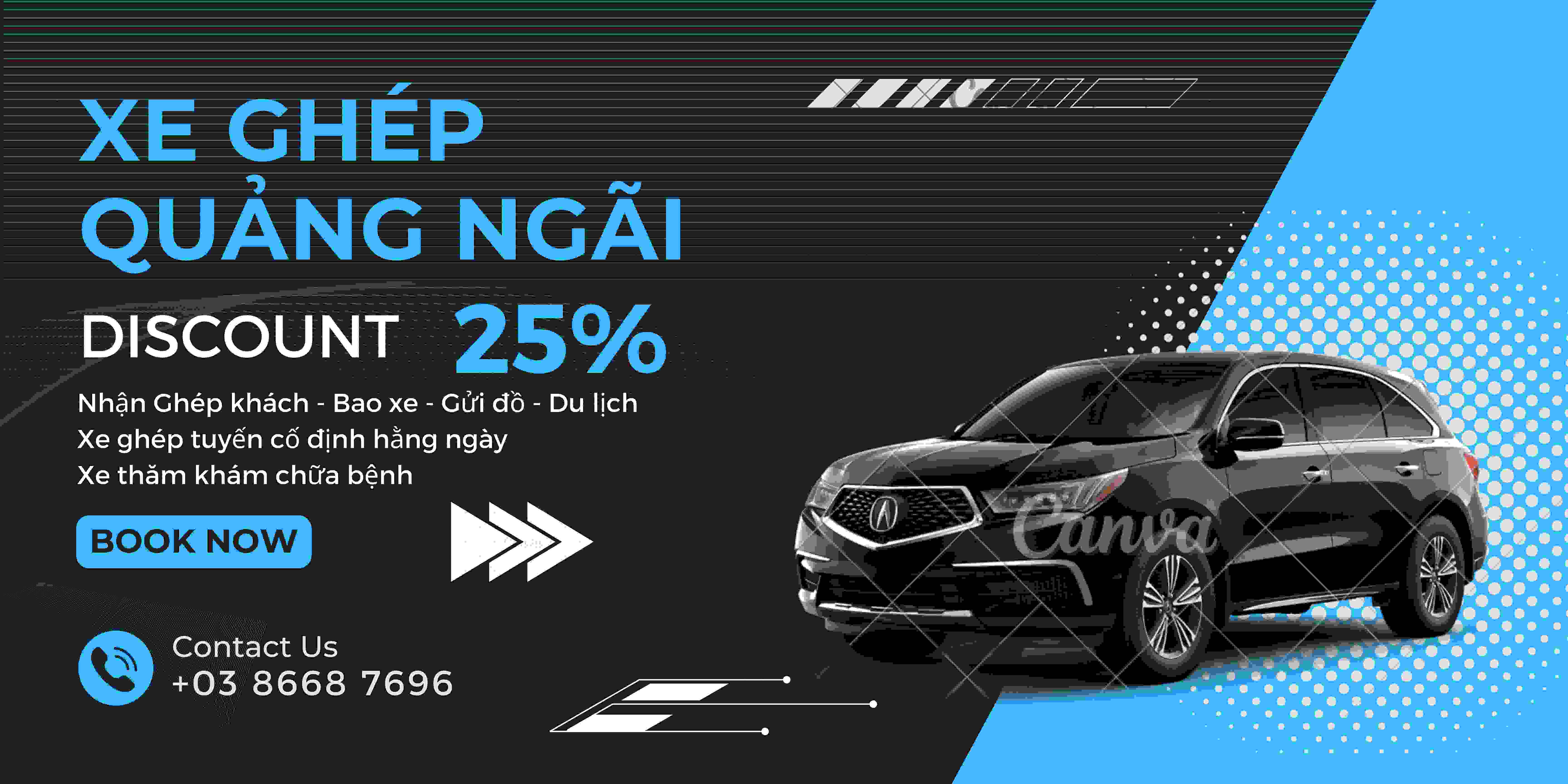 Xe ghép Đà Nẵng Quảng Ngãi - ảnh 1